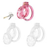CockLock Cage de Chasteté Lock Cobra S 6 x 3.6cm Rose
